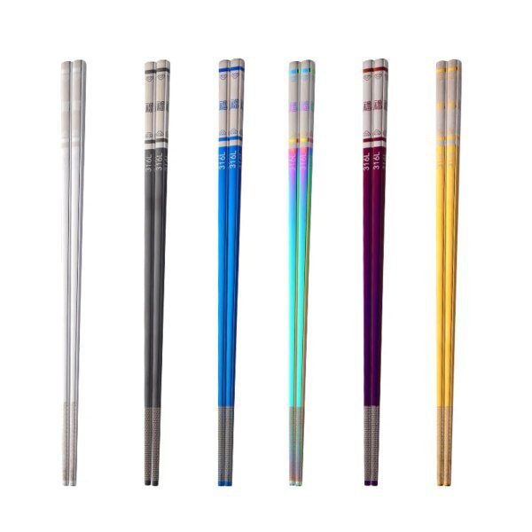 Baguette japonaise en acier inoxydable