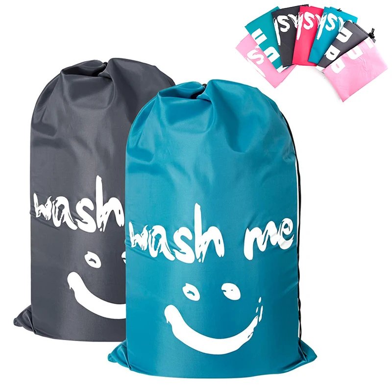 Sac à linge en Nylon, pochette de rangement de voyage