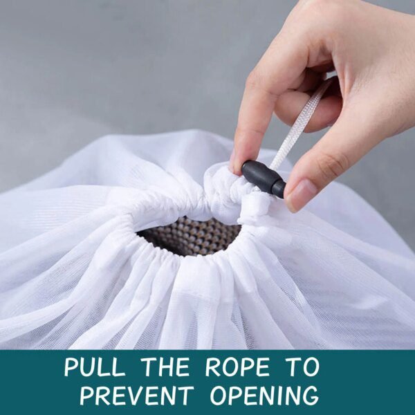 Sac à linge en Polyester, sacs de lavage, filet à cordon