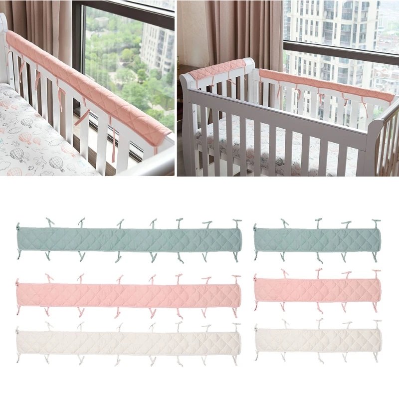 Anti barriere lit accessoire bébé — barriere de lit Pare-choc de berceau en coton 1 pièce, Protection Anti-morsure pour bébé | home20.fr