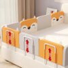 barriere de lit réglable pour bébé, pare-choc pour nouveau-né