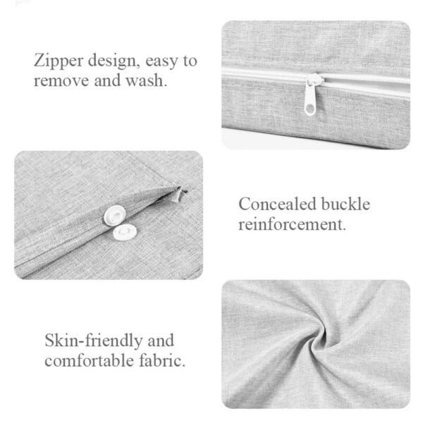 barriere de lit Pare-choc de lit de bébé, 28cm de hauteur