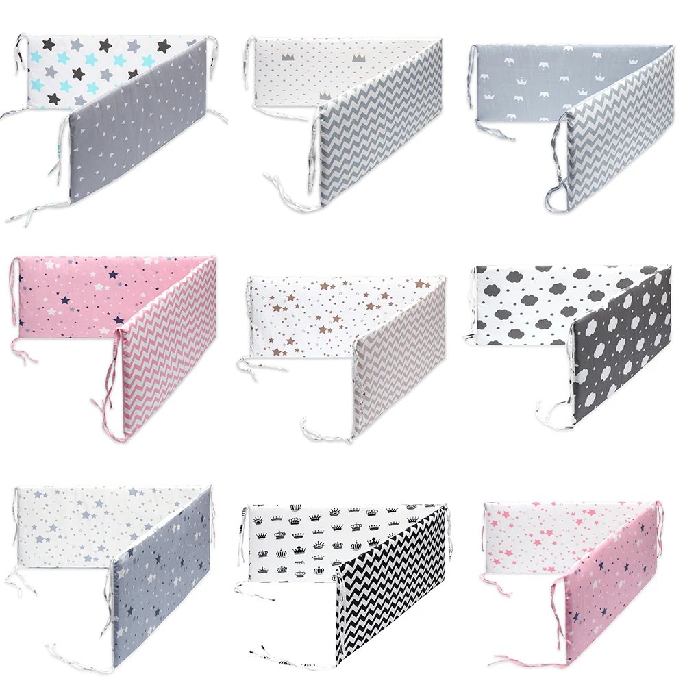 Chocs barriere lit accessoire bébé — barriere de lit Lit de bébé avec pare-chocs pour nouveaux-nés | home20.fr