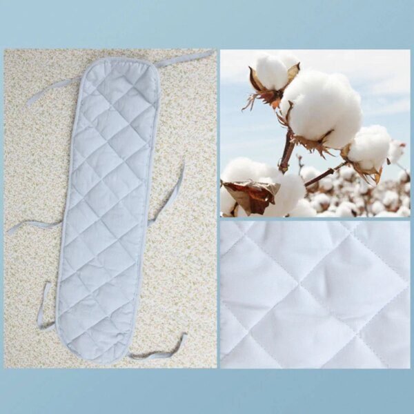 58804-d2b301.jpg barriere de lit de Protection de berceau en coton, 2 pièces