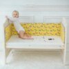 barriere de lit pour nouveau-né, Protection imprimée pour bébé, en coton