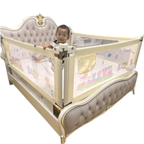barriere de lit de sécurité pour lit d'enfants, parc d'intérieur pour bébé