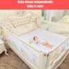 barriere de lit de sécurité pour lit d'enfants, parc d'intérieur pour bébé