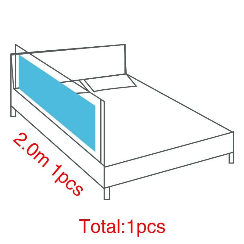 200cm 1 piece Blue