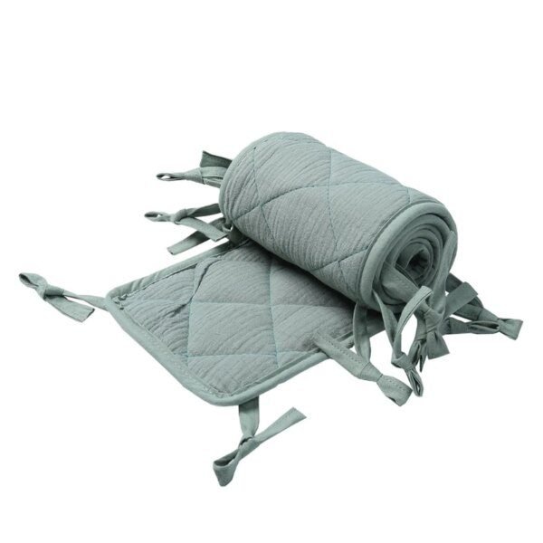 barriere de lit Pare-choc de berceau en coton pour bébé