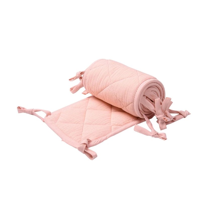 Berceau barriere lit accessoire bébé — barriere de lit Pare-choc de berceau en coton pour bébé | home20.fr