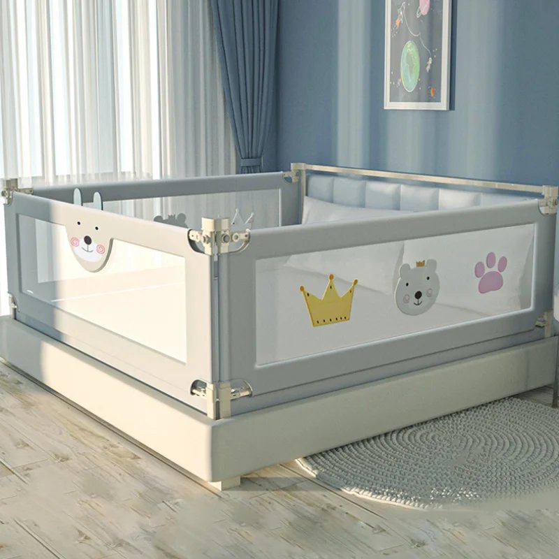 Garde barriere lit accessoire bébé — barriere de lit Clôture de lit pour bébé, garde-corps pour enfants | home20.fr