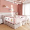 barriere de lit pour bébé, Rails de sécurité pliables