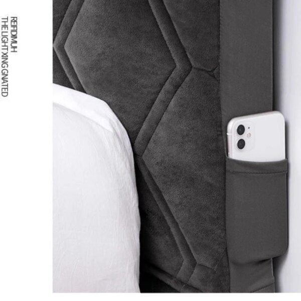 Housse de Tête de Lit Tout Compris en Spandex Matelassé – Super Douce