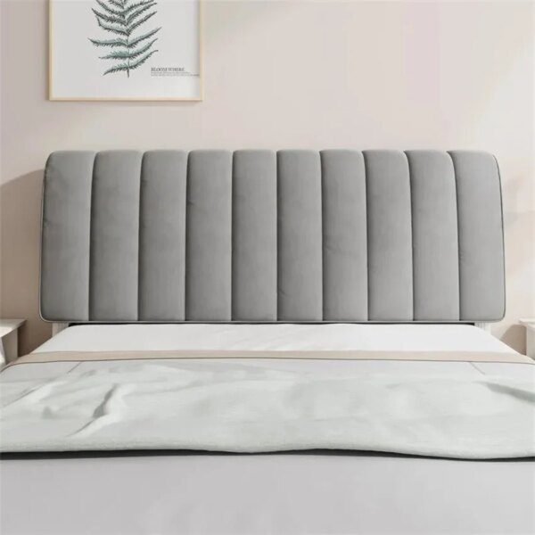 housse tete de lit en velours pelucheux