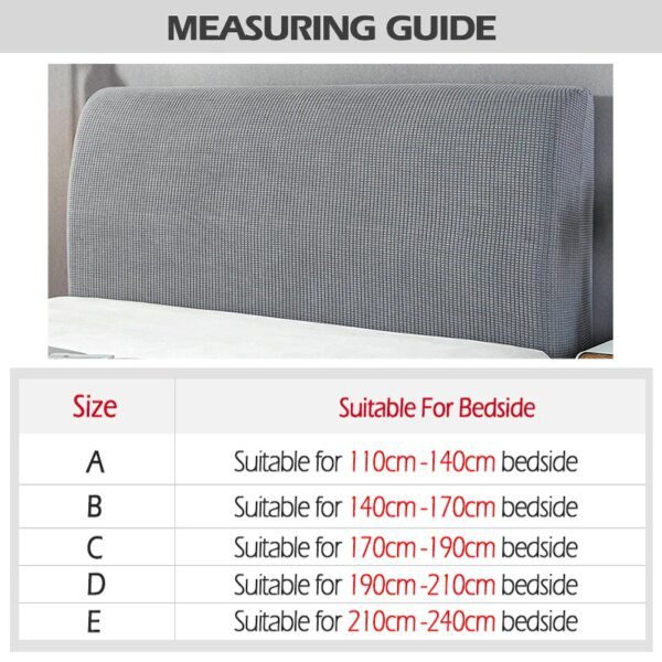 Housse de Tête de Lit en Peluche Polaire – Douce, Épaisse