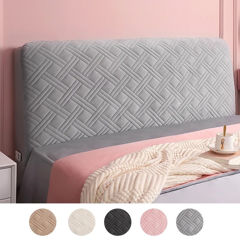 Épaisse tête lit housse — Housse de Tête de Lit en Velours - Matelassée, Épaisse | home20.fr