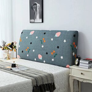 housse tete de lit élastique imprimé amovible