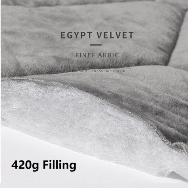 Housse de Tête de Lit Matelassée en Velours – Douceur