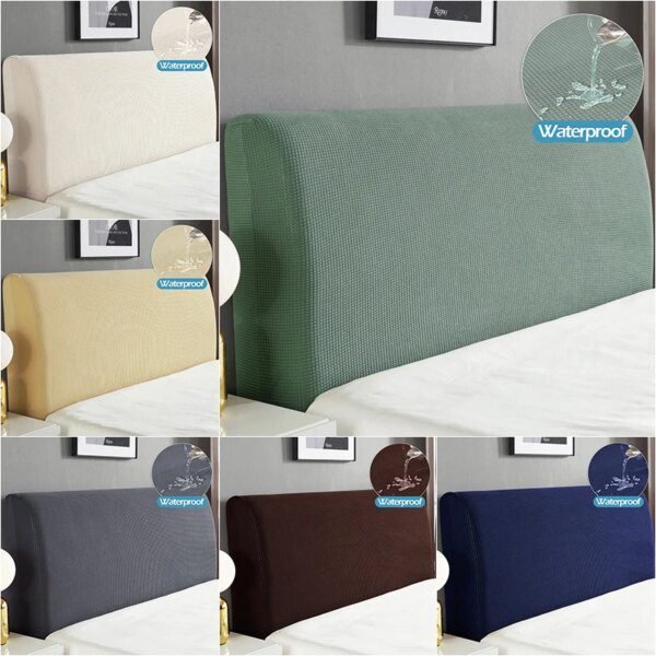 Housse de Tête de Lit Étanche – Super Douce, Antidérapante