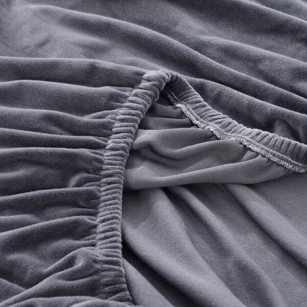 Housse de Tête de Lit Courte en Peluche – Douceur