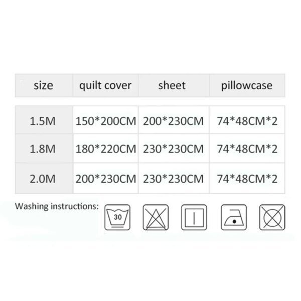 parure de lit, housse de couette, taie d'oreiller