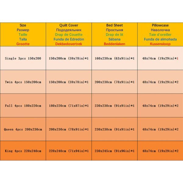 parure de lit Linge de maison couleur unie, housse de couette