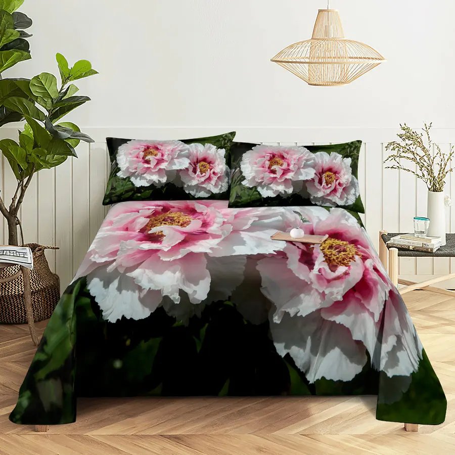 Pink bed sheet 21