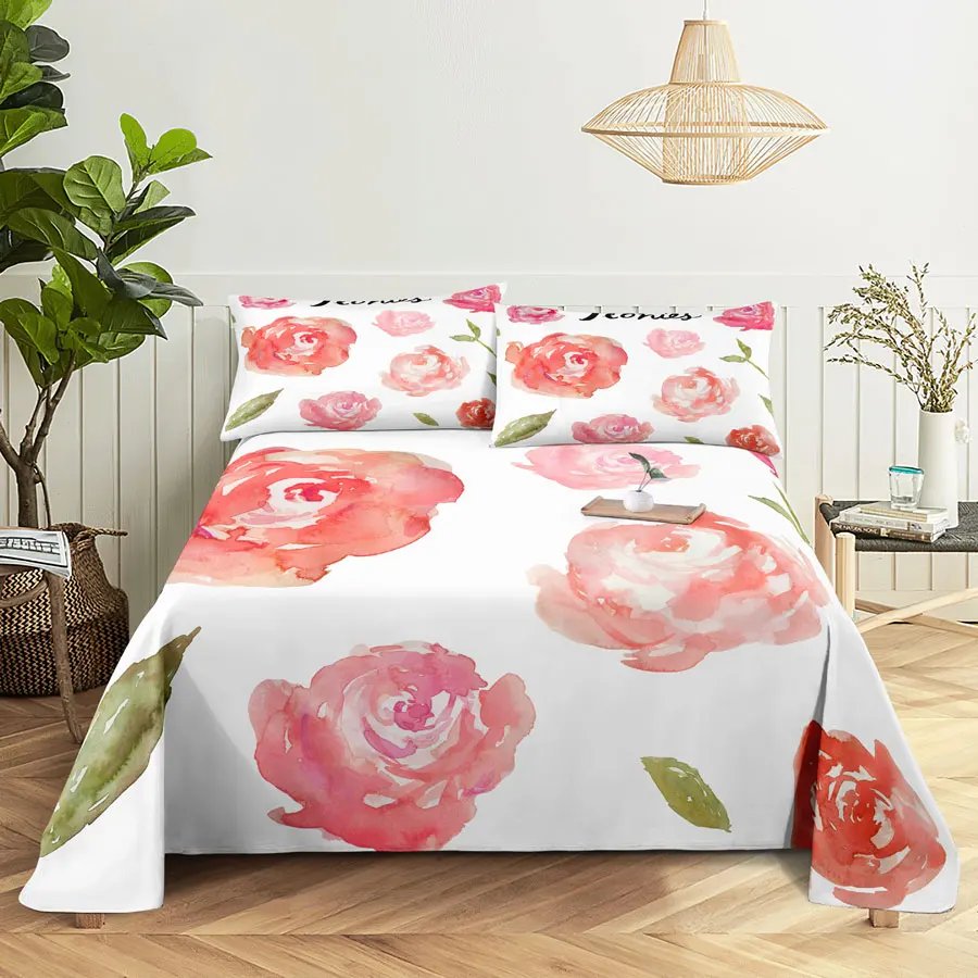 Pink bed sheet 15