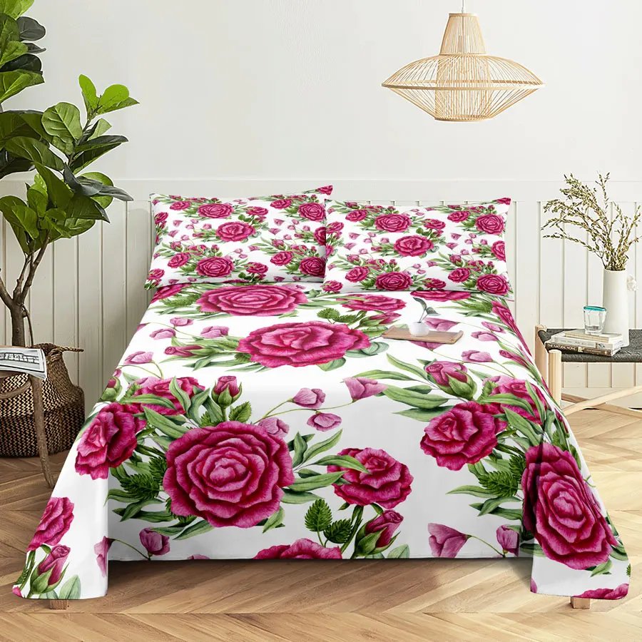 Pink bed sheet 26