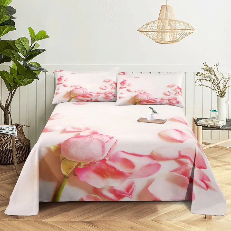 Pink bed sheet 7