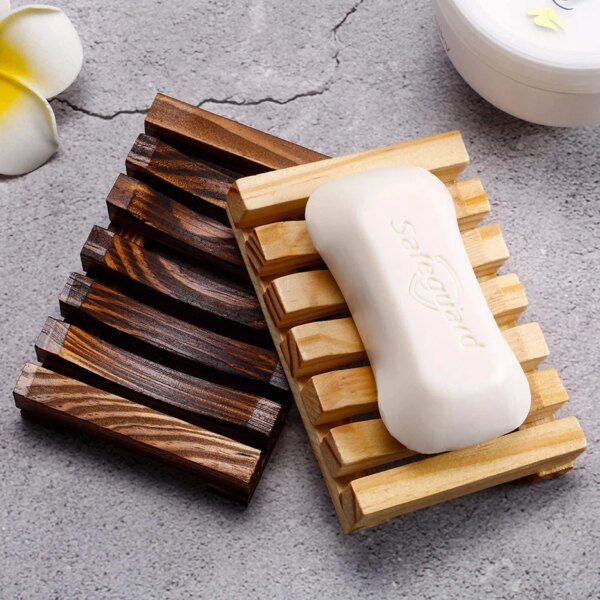 porte savon bambou naturel, vaisselle de bain