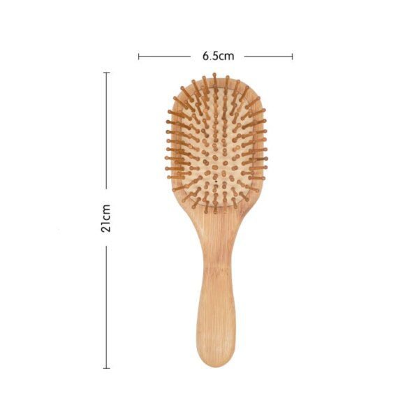 brosse à cheveux en bambou Professionnelle Sain