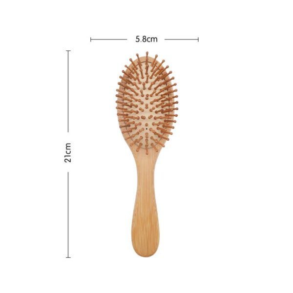 brosse à cheveux en bambou Professionnelle Sain