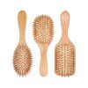brosse à cheveux en bambou Professionnelle Sain
