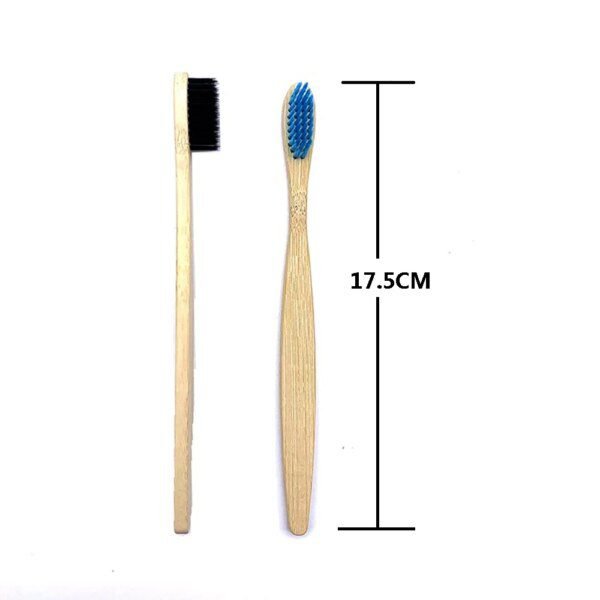 brosse à dent en bambou biodégradable brosse à dents à poils souples 10 pièce