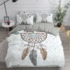 Housse de Couette Bohème Attrape-Rêves – Ensemble Literie Ethnique