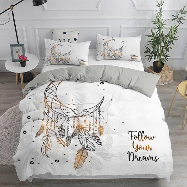 Housse de Couette Bohème Attrape-Rêves – Ensemble Literie Ethnique