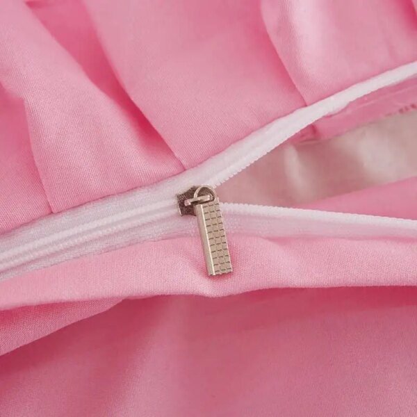 Housse de Couette Dentelle Style Nordique – Ensemble Literie Luxe Doux