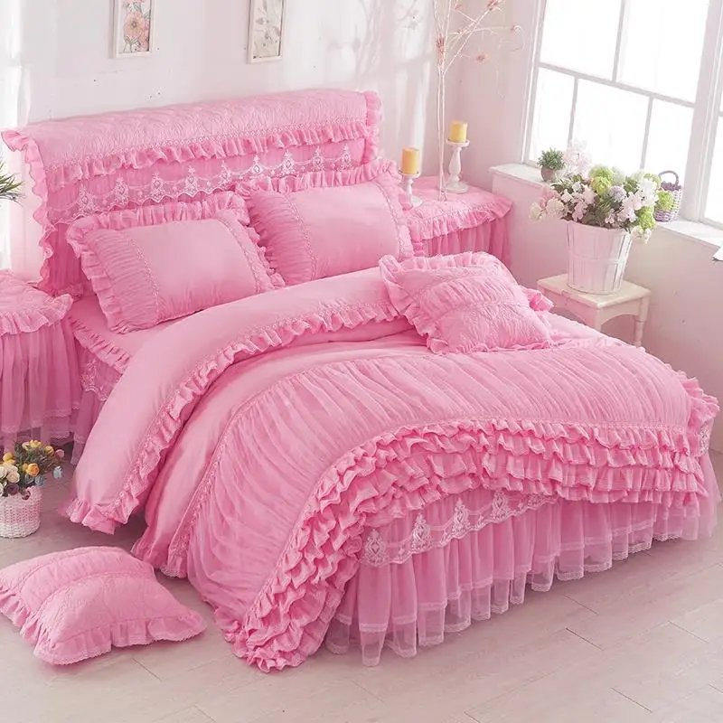 Housse de Couette Dentelle Style Nordique – Ensemb