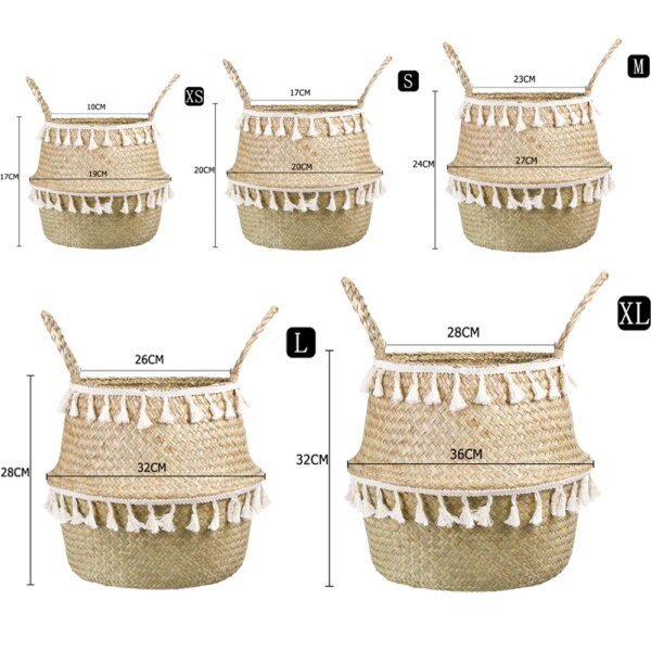 boite rangement bambou fait à la main
