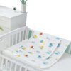 Drap-Housse Matelas à Langer Bébé – Coton Doux – Imperméable