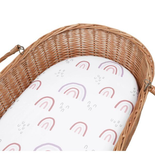 Lot de 2 Draps-Housses Bébé Extensibles – 82x41x8 cm – Ultra Doux