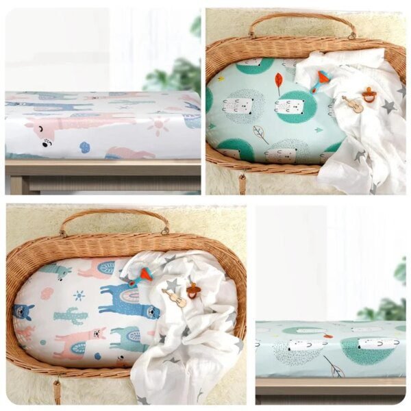 drap housse bebe élastiques Super doux pour bébé