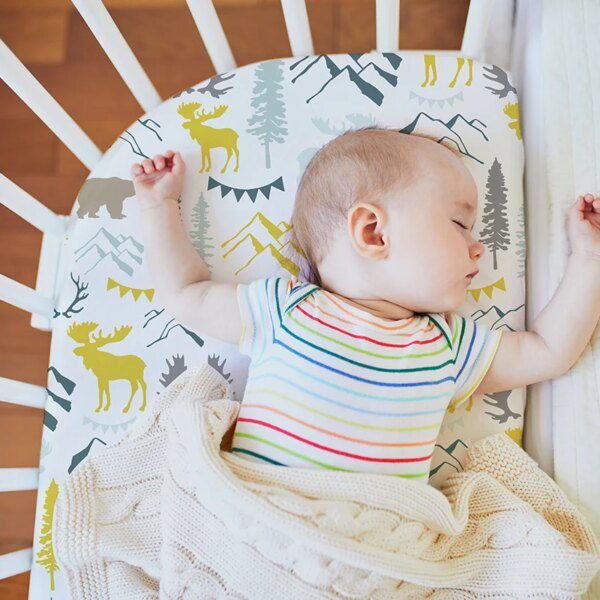 drap housse bebe de berceau universels pour garçons et filles