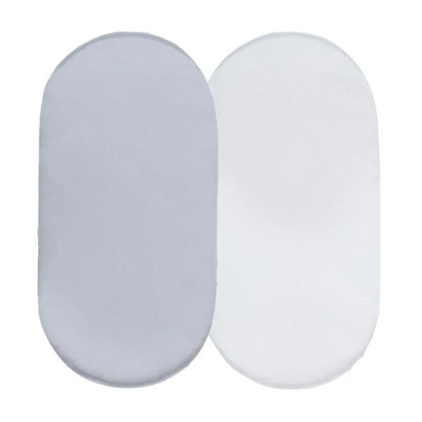 Drap-Housse Bébé en Satin – Housse de Berceau / Couffin – 82x41x8 cm