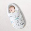 Nid d’Ange Bébé en Coton – Sac de Couchage Ultra-Doux