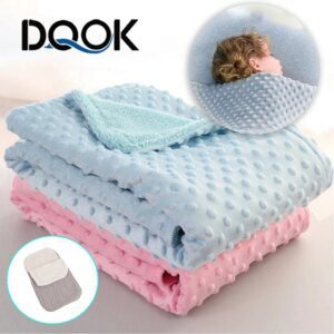 couette bebe et nouveau-né, couverture polaire douce et thermique