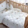 Couette Bébé Mousseline Épaisse – Broderie Ours
