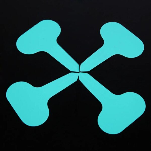 etiquette jardinage en forme de T, 100 pièces