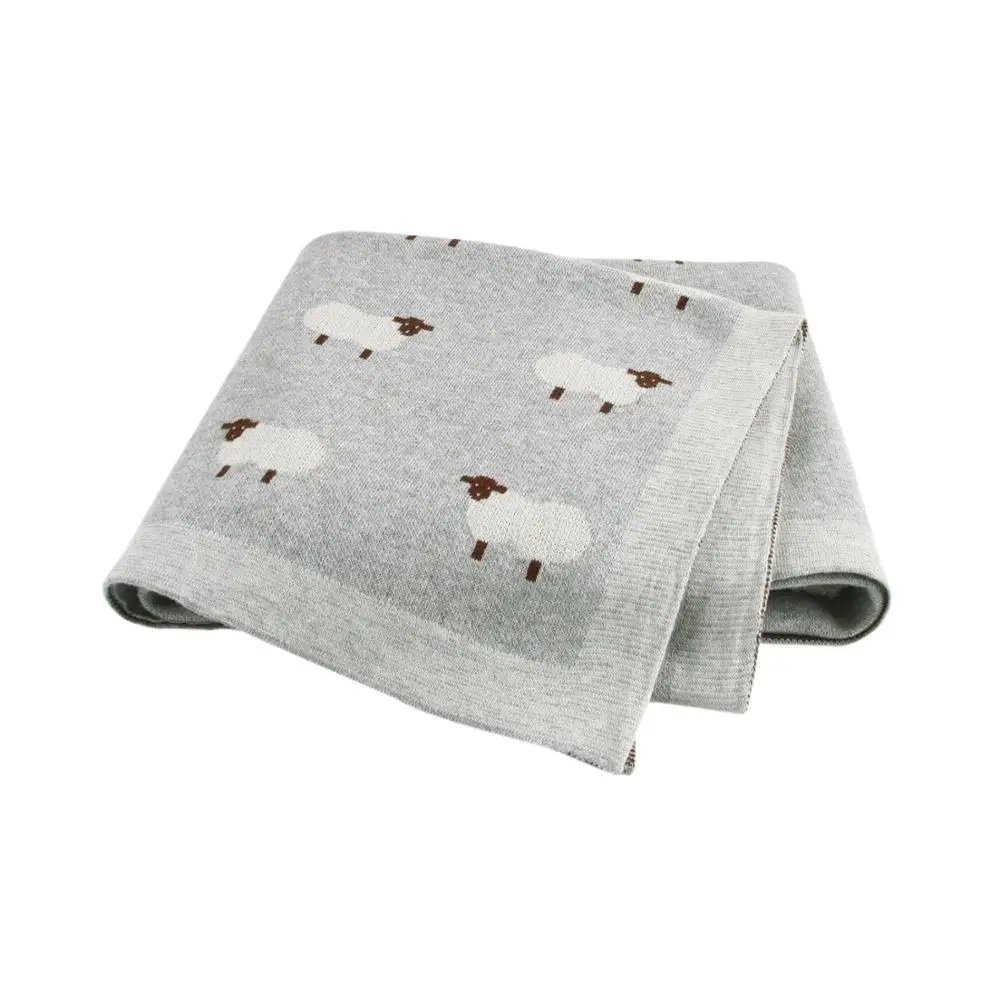 Couette Bébé Tricotée Alpaga – Douceur Cocooning